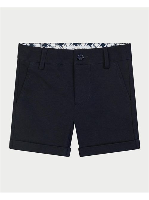 Bermuda neonato Trussardi in cotone TRUSSARDI | TIP25052BEBLUE NAVY